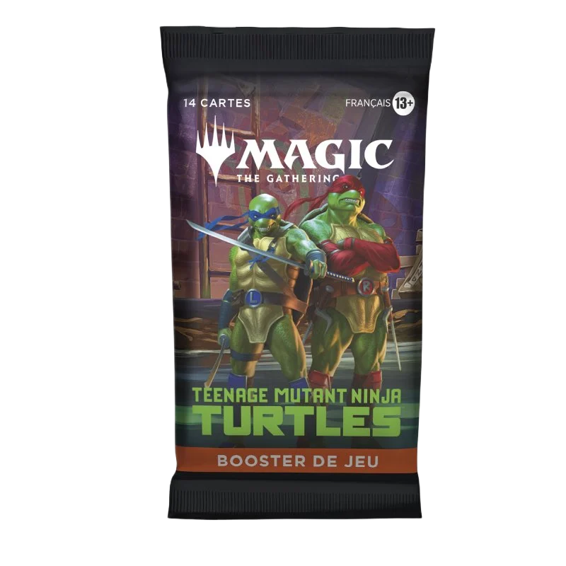 Booster de Jeu Magic: The Gathering - Les Tortues Ninja (Version Française)