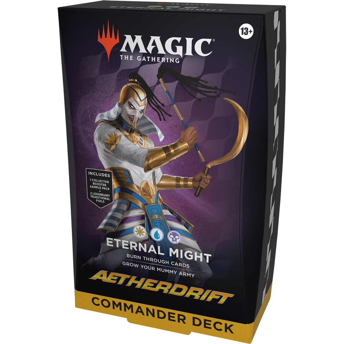 Deck Commander Aetherdrift Eternal Might, vue de côté