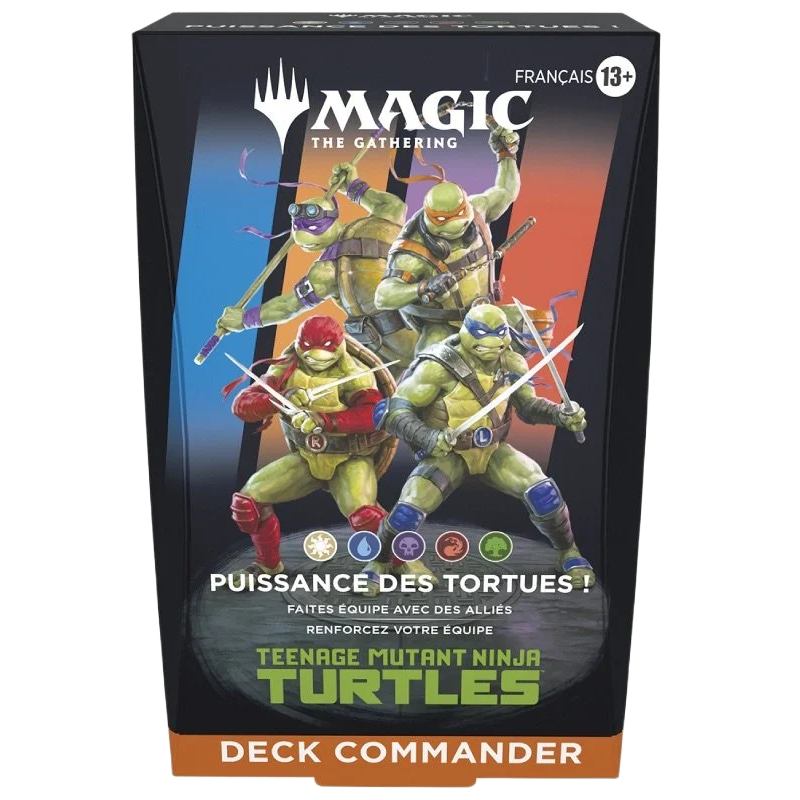 Deck Commander : Le Pouvoir des Tortues - Les Tortues Ninja (Version Française)