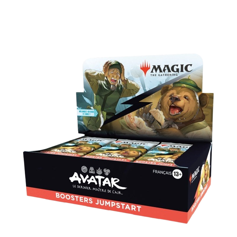 Boite de 24 Boosters Jumpstart Avatar Le dernier Maître de l'Air (Version Française)