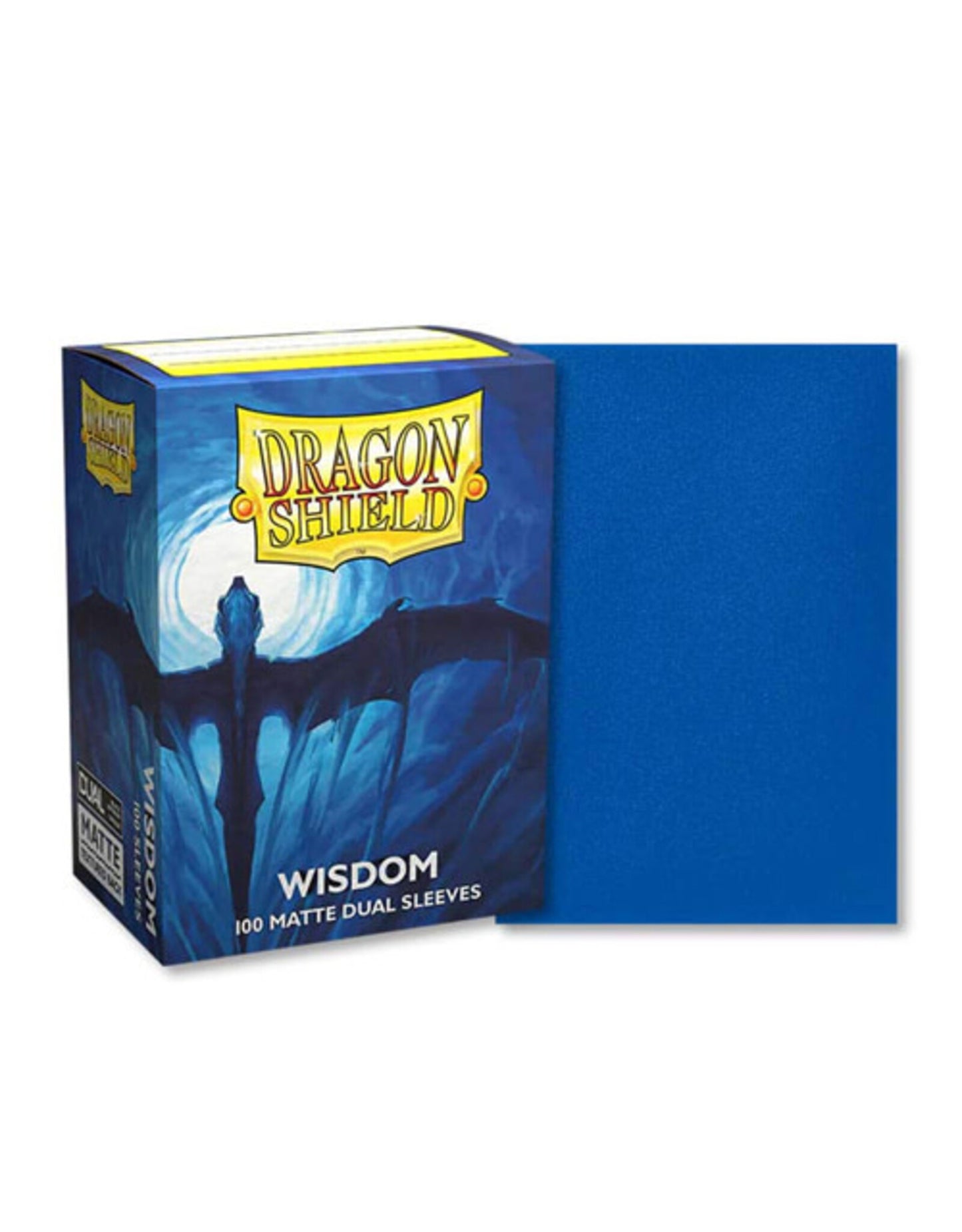 Dragon Shield - Wisdom - Matte Dual Sleeves - Taille standard (idéal MTG)