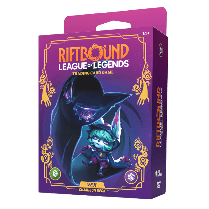 Riftbound: League of Legends TCG - Dechaînement - Deck de Champion Vex (Version Française) - PRECOMMANDE 04/08/2026