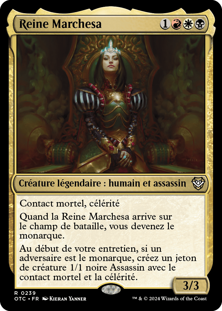 Magic: The Gathering Deck Commander Les Hors-la-Loi de Croisetonnerre - Ennemie publique numéro Un (Version Française)