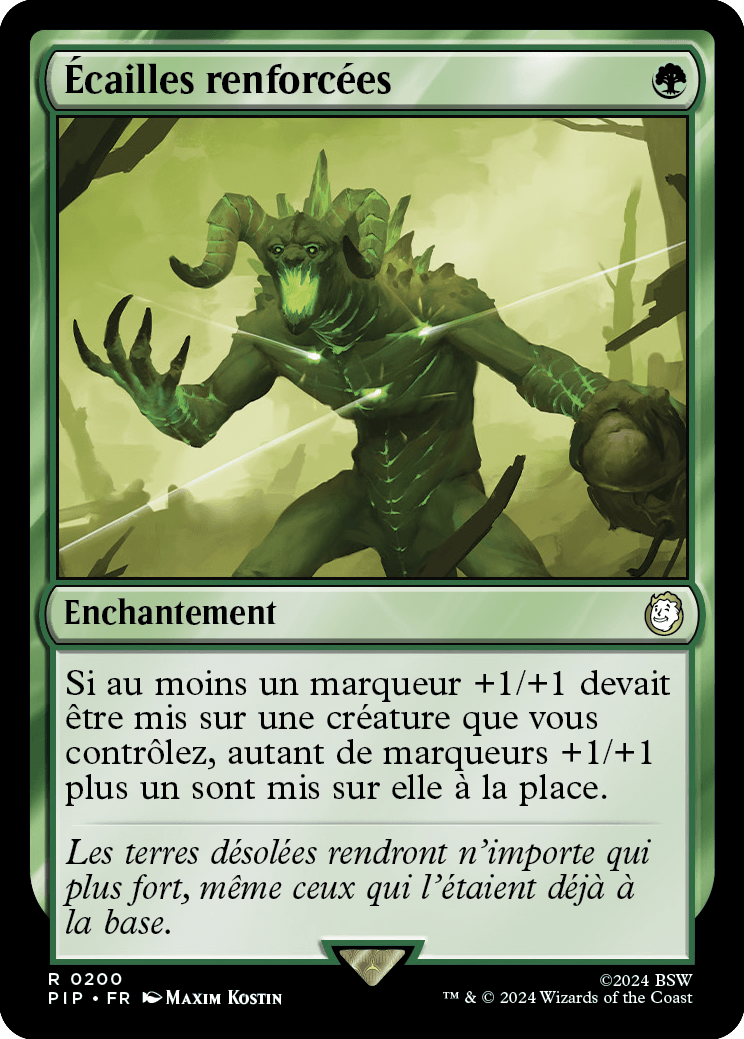 Deck Commander Magic: The Gathering Fallout - Menace mutante (Version française)