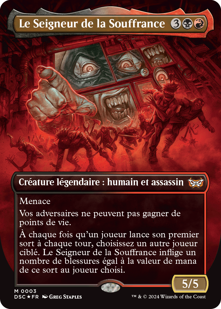 Deck Commander Magic: The Gathering : Mornebrune : La Maison de l’Horreur -Châtiment éternel (Version Française)