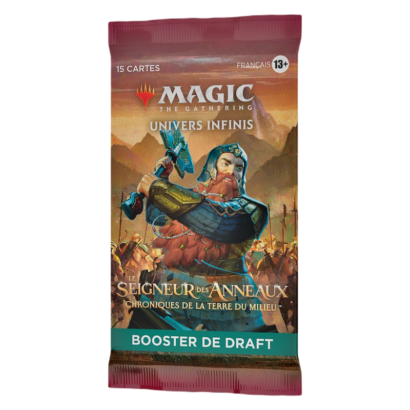 Booster de Draft Le Seigneur des Anneaux : Chroniques de la Terre du Milieu (Version Française)