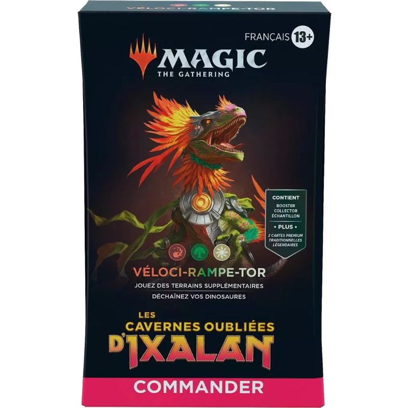Deck Commander - Les Cavernes Oubliées d'Ixalan : Veloci-Ramp-Tor (Version Française)