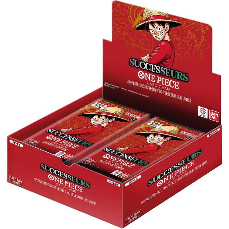 One Piece - Boîte de 24 Boosters OP13 : Successeurs (Version Française)