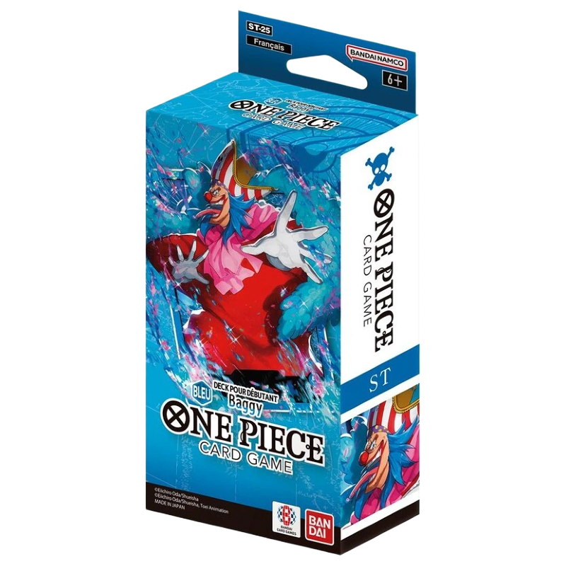 One Piece Card Game - Deck ST-25 : Bleu Baggy (Version Française)