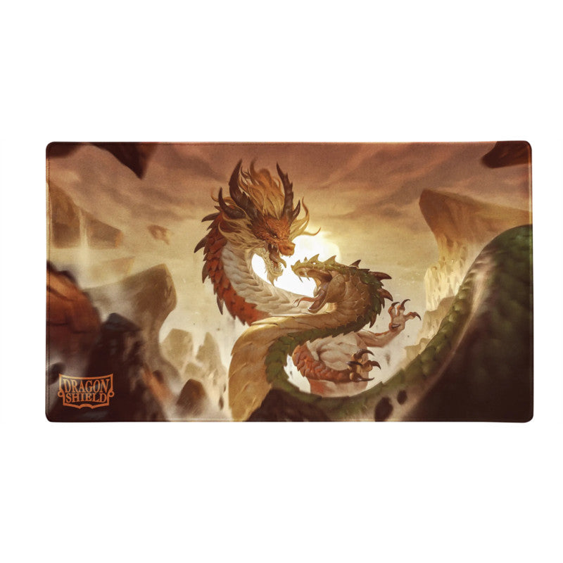 Dragon Shield Play Mat + Tube - Wood Snake 2025