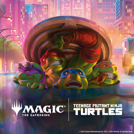 🐢 Précommandes Magic: The Gathering x TMNT – C’est parti !
