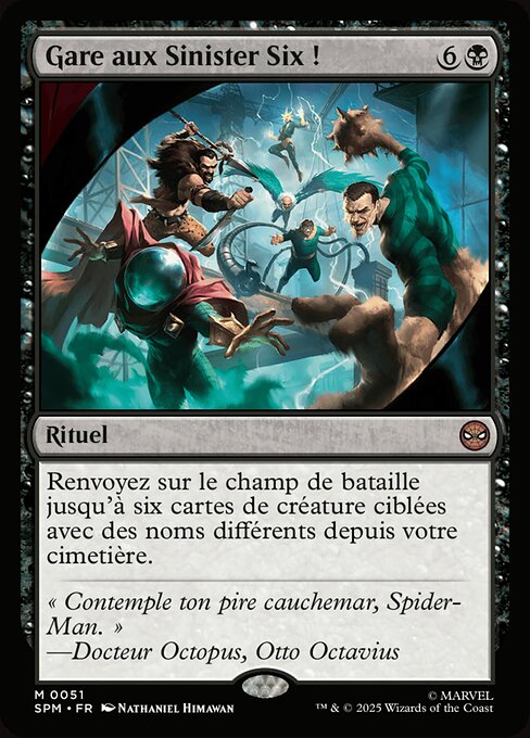Gare aux Sinister Six ! [FR]