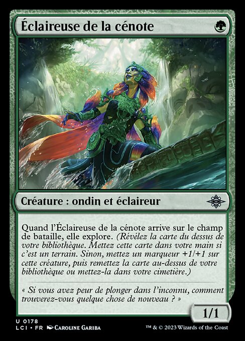 Éclaireuse de la cénote [FR]