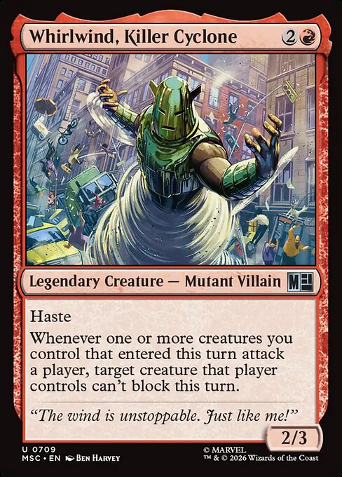 Whirlwind, Killer Cyclone [FR]