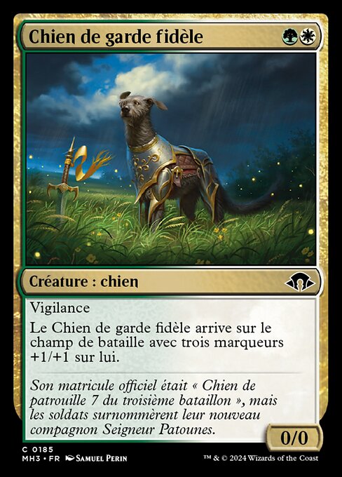 Chien de garde fidèle [FR]