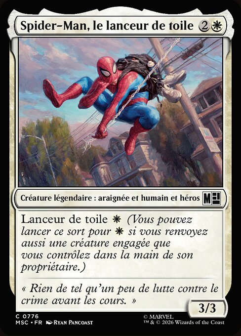Spider-Man, le lanceur de toile [FR]