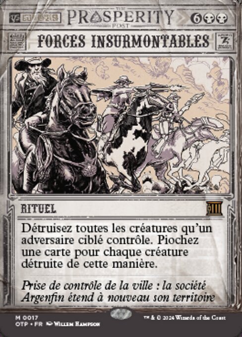 Forces insurmontable [FR] [FOIL]