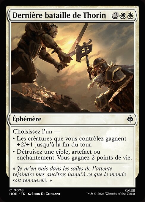 Dernière bataille de Thorin [FR]