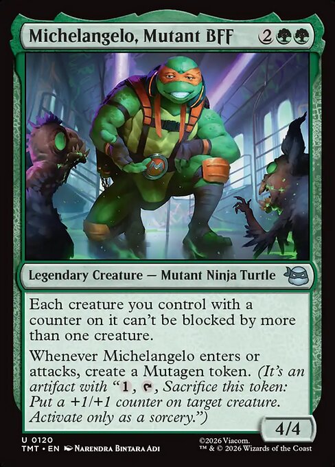 Michelangelo, Mutant BFF [EN]
