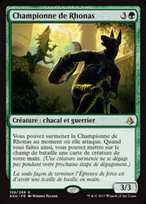Championne de Rhonas [FR]