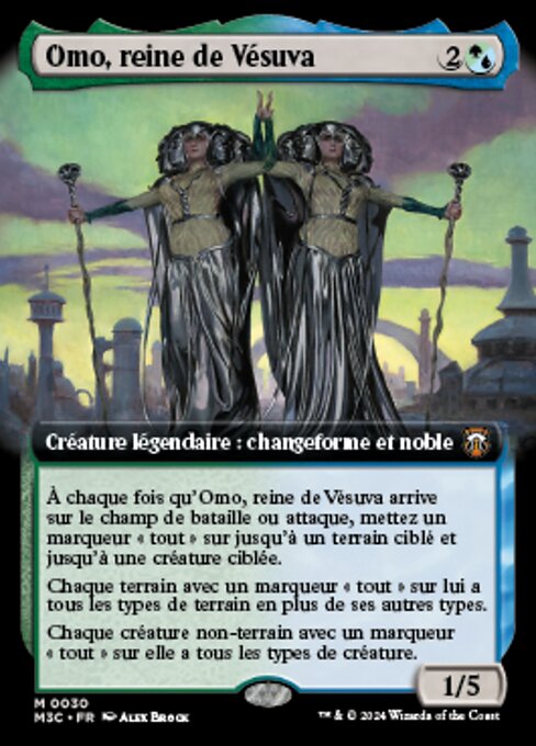 Omo, reine de Vésuva [FR] [FOIL]