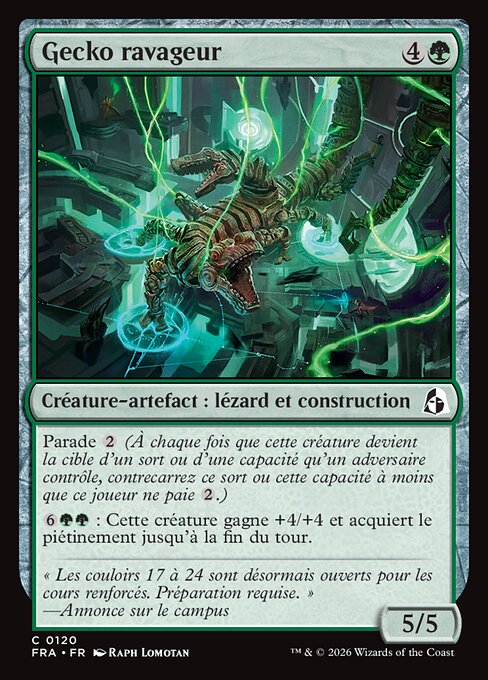 Gecko ravageur [FR]