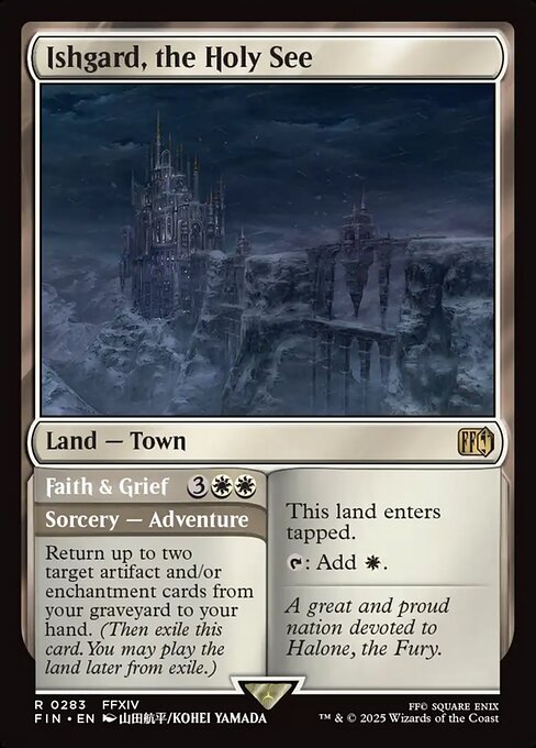 Ishgard, the Holy See // Faith & Grief [EN]