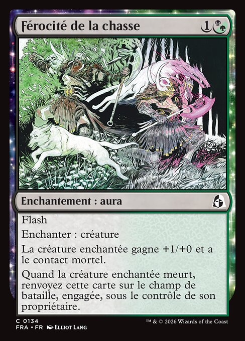 Férocité de la chasse [FR] [FOIL]