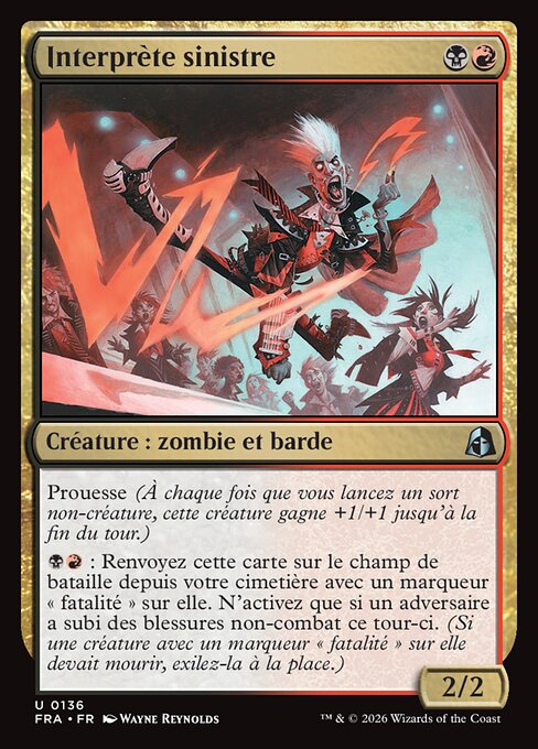Interprète sinistre [FR]