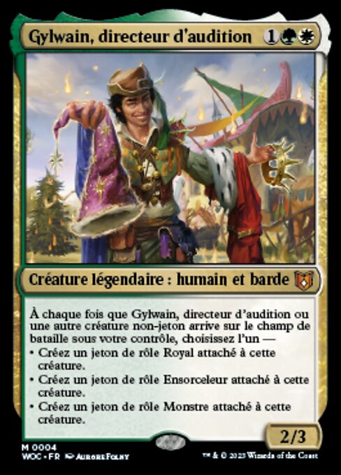 Gylwain, directeur d'audition [FR] [FOIL]