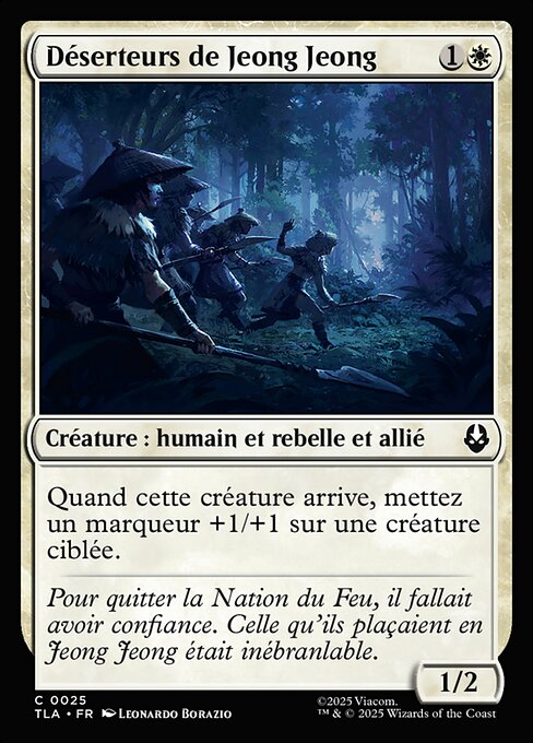 Déserteurs de Jeong Jeong [FR]