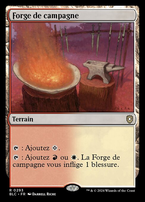 Forge de campagne [FR]