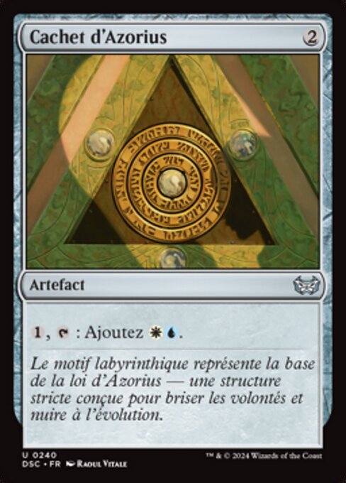 Cachet d'Azorius [FR]