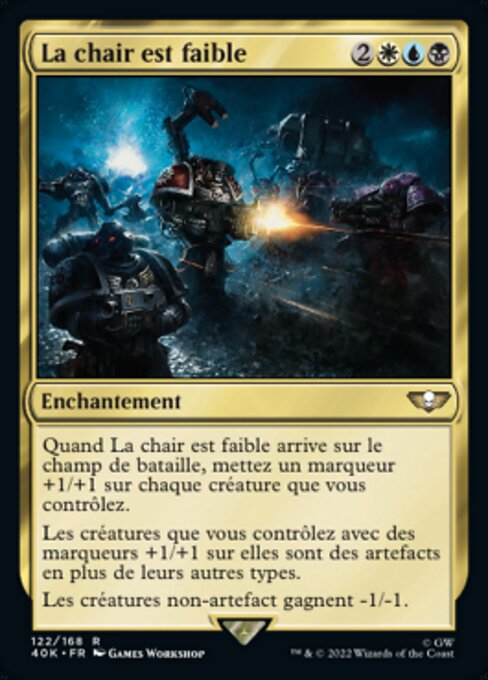 La chair est faible [FR]