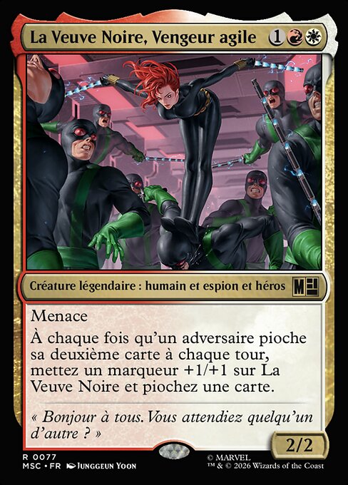 La Veuve Noire, Vengeur agile [FR]