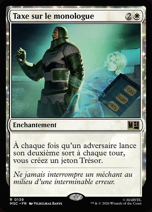 Taxe sur le monologue [FR]