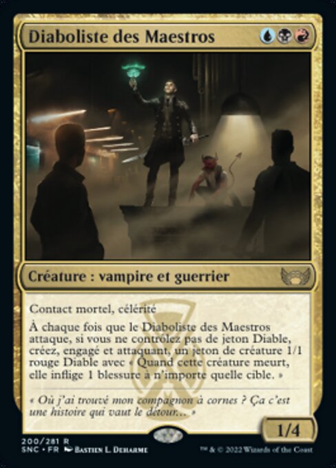Diaboliste des Maestros [FR]