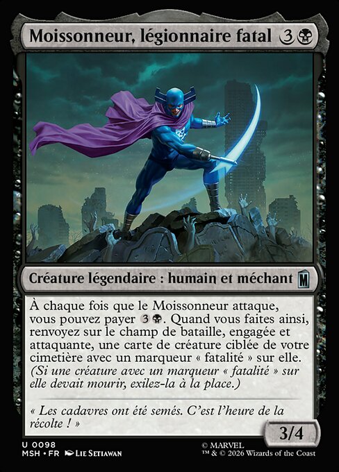 Moissonneur, légionnaire fatal [FR]
