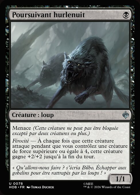 Poursuivant hurlenuit [FR] [FOIL]