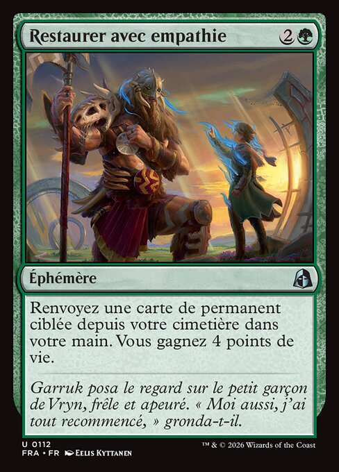 Restaurer avec empathie [FR]