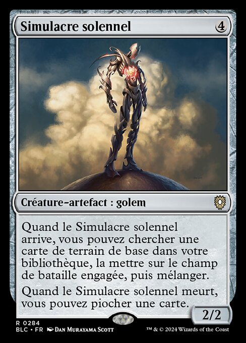 Simulacre solennel [FR]
