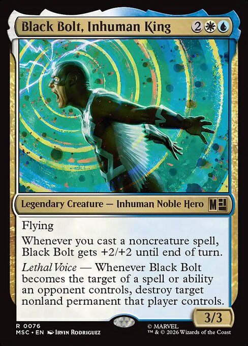 Black Bolt, Inhuman King [FR]