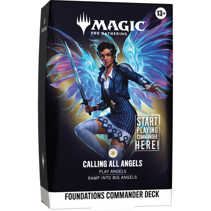 MTG - Foundations - Deck Commander Calling All Angels