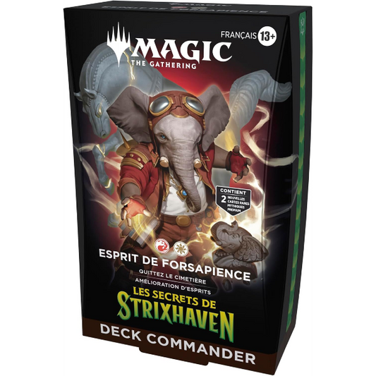 MTG - Les Secrets De Strixhaven - Deck Commander Esprit De Forsapience (Version française)