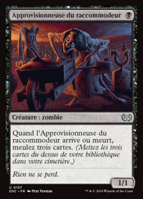Approvisionneuse du raccommodeur [FR]