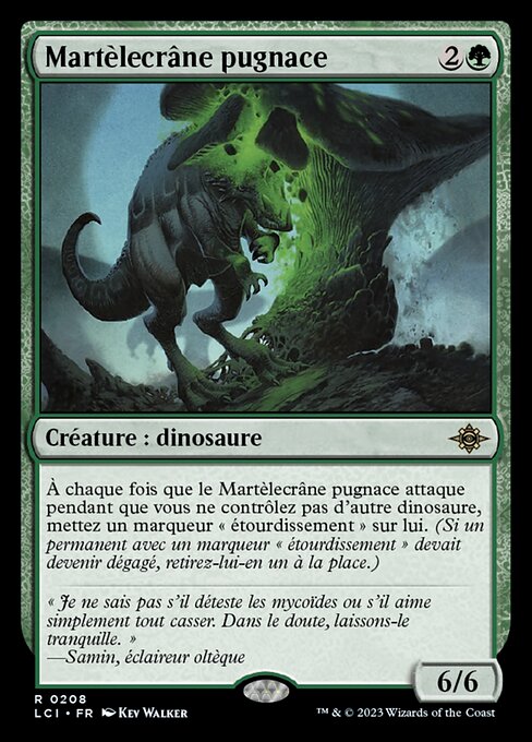 Martèlecrâne pugnace [FR]