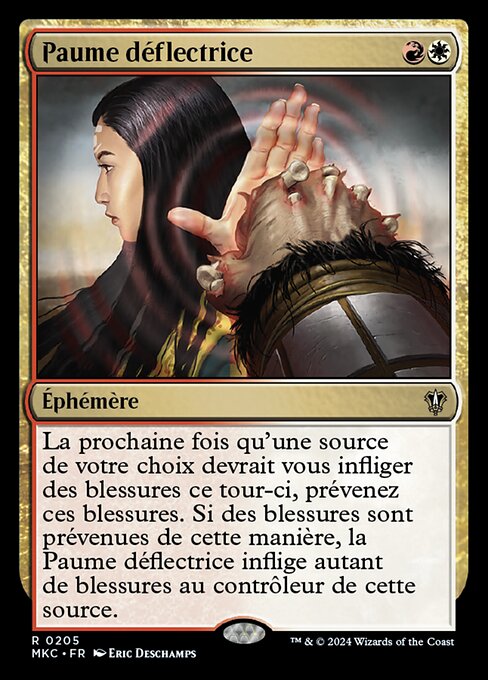Paume déflectrice [FR]