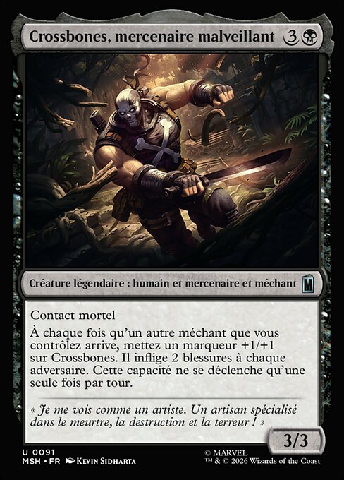 Crossbones, mercenaire malveillant [FR]
