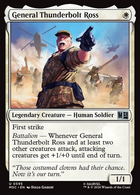 General Thunderbolt Ross [FR]
