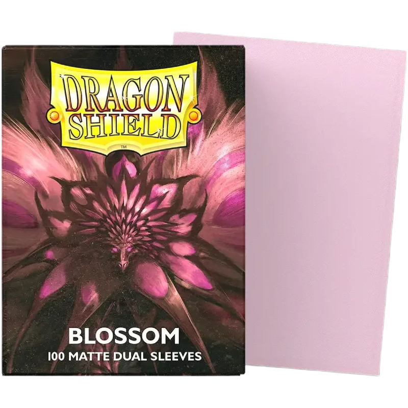 Dragon Shield - Blossom - Matte Dual Sleeves - Taille standard (idéal MTG, One Piece, Riftbound)